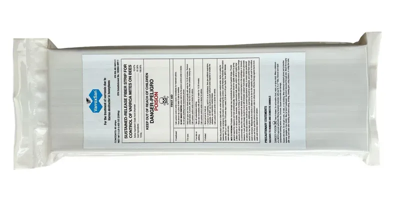 Sachet of VarroxSan miticide strips